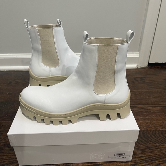 Nomia Kai Chelsea Boot - white/beige - Picture 6 of 8
